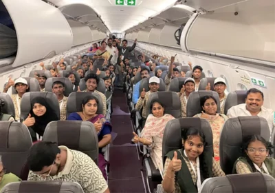 టెన్త్ టాపర్లను విమానంలో ఢిల్లీకి తీసుకెళ్లిన ఎమ్మెల్యే గళ్ళ మాధవి