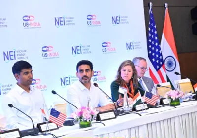న్యూక్లియర్ ఎనర్జీ గ్లోబల్తో కలిసి పనిచేసేందుకు సిద్ధం : మంత్రి లోకేష్