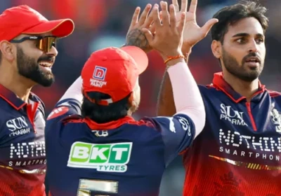 పంజాబ్ పై బెంగళూరు విజయం.. ప్లేఆప్స్ చేరిన తొలి జట్టుగా ఆర్సీబీ