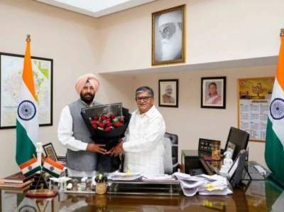 ਪੰਜਾਬ BJP ਪ੍ਰਧਾਨ Kewal Dhillon ਨੇ ਕੀਤੀ ਗਵਰਨਰ ਪੰਜਾਬ ਨਾਲ ਮੁਲਾਕਾਤ