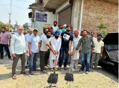 ਸਾਬਕਾ ਮੇਅਰ ਪਦਮਜੀਤ ਸਿੰਘ ਮਹਿਤਾ ਨੇ 20 ਲੱਖ ਰੁਪਏ ਦੇ ਪ੍ਰੀਮਿਕਸ ਕੰਮ ਦਾ ਕੀਤਾ ਉਦਘਾਟਨ