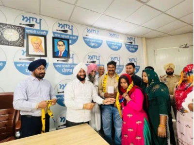 ਮੋਹਾਲੀ 'ਚ ਆਮ ਆਦਮੀ ਪਾਰਟੀ ਨੂੰ ਵੱਡਾ ਹੁਲਾਰਾ