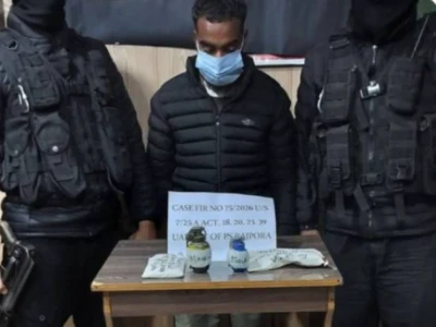 Terrorist aide arrested in Pulwama