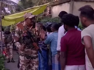 बंगाल चुनाव: डायमंड हार्बर और मगराहाट में पुनर्मतदान जारी, EVM की खराबी और भारी सुरक्षा के बीच वोटिंग; जानें ताजा अपडेट