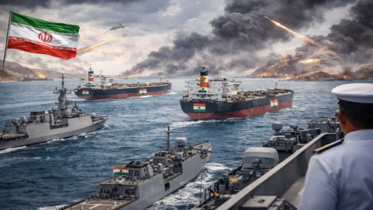 India Eyes Naval Escort for 36 Ships Stranded in Hormuz Amid Iran War Tensions | Dailyhunt