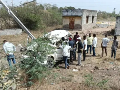 अहमदाबाद में धोलका-बगोदरा हाईवे पर भीषण सड़क हादसा, चार लोगों की दर्दनाक मौत
