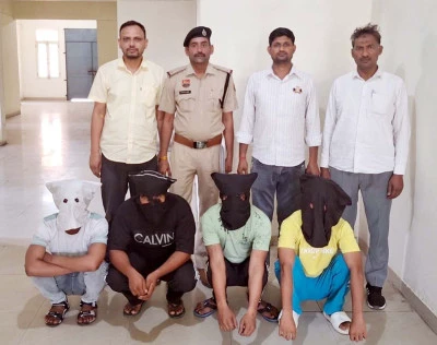 गुरुग्राम: ग्राइंडर ऐप के जरिए युवक का अपहरण कर की वसूली; भिवानी और दादरी के 4 आरोपी गिरफ्तार