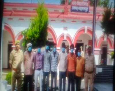 सहारनपुर: बिहारीगढ़ पुलिस की कार्रवाई, शांति भंग में सात अभियुक्त गिरफ्तार