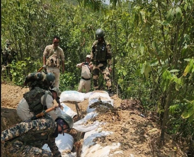 Security forces destroy six illegal bunkers in Manipur's Kangpokpi district: Police