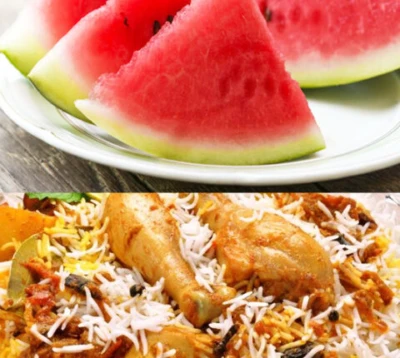 କ'ଣ ଚିକେନ୍‌ ବିରିୟାନି ଏବଂ ତରଭୁଜ ଖାଇବା ମୃତ୍ୟୁର କାରଣ ହୋଇପାରେ?