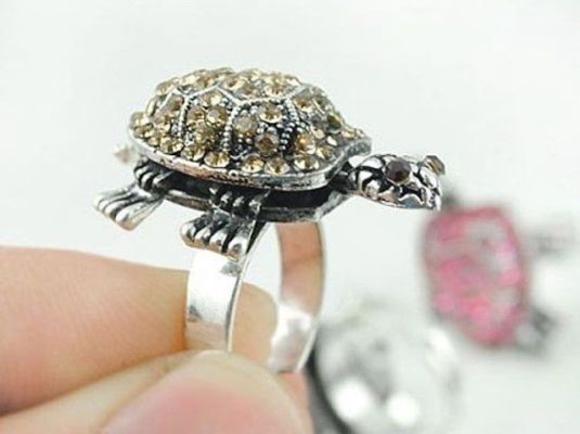 tortoise shape ring