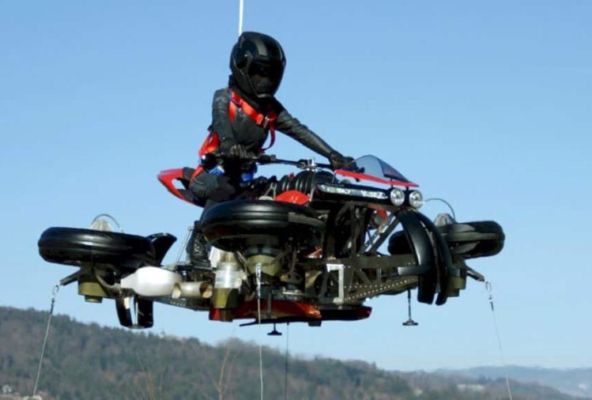 remote control flying bike