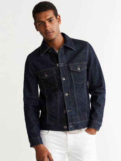 myntra denim jacket men