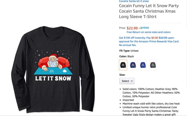 let it snow sweater canada