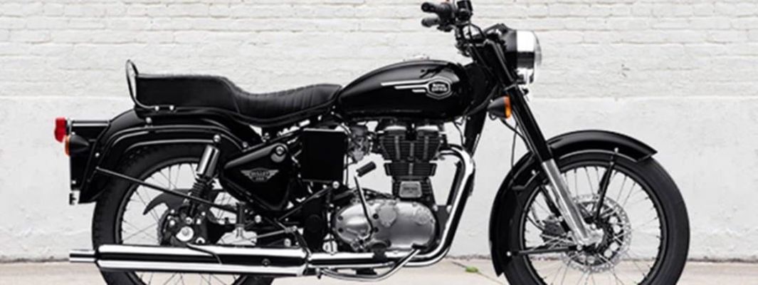 royal enfield bullet 350 onyx black
