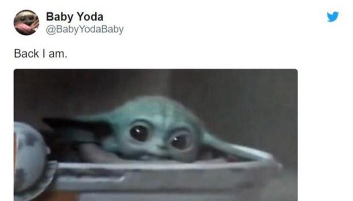 Baby Yoda Popular Account Returns After Being Suspended Republic Tv English Dailyhunt