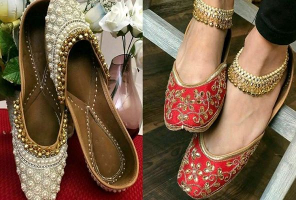 shoes to wear with punjabi suit