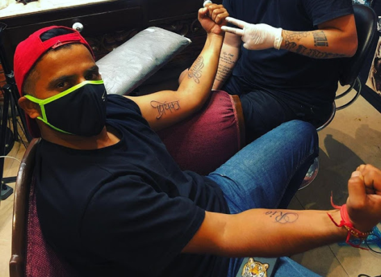 Suresh Raina Heavily Trolled By Applying Tattoo On His Hands Kalam Times Dailyhunt