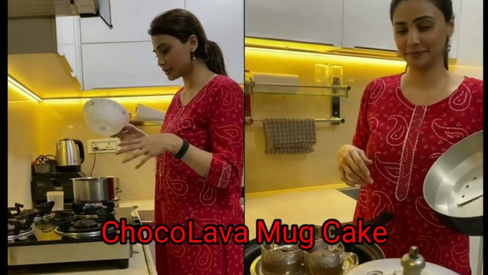 Daisy Shah Created A Mug Cake During Lockdown Shared Photos On Social Media News Crab Dailyhunt