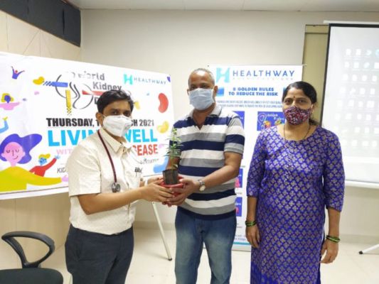 On World Kidney Day Healthway Hospital Puts The Spotlight On Living Well With Kidney Ailments Goa Khabar English Dailyhunt