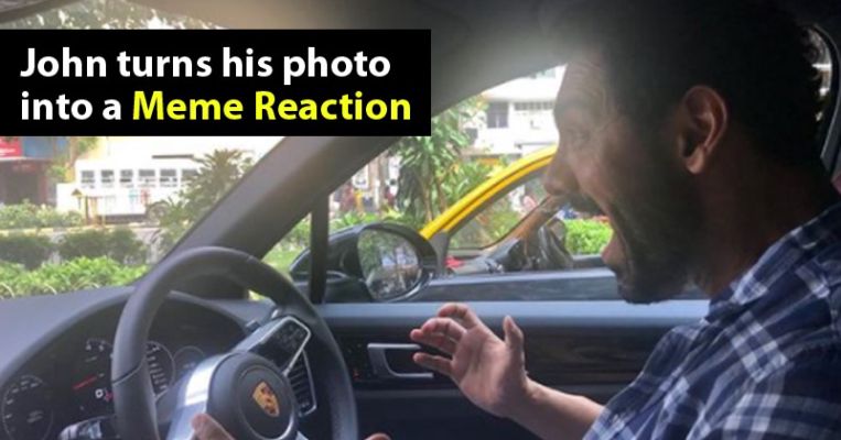 John Abraham Turns His Reaction In A Photo Into A Meme On Even You Ll Feel Relatable Rvcj Dailyhunt