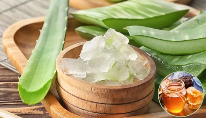 green leaf aloe vera gel for dark spots