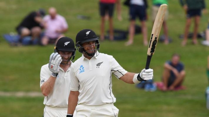 Watch: Ross Taylor Walks Out With Kids To Celebrate His 100th Test  Appearance in Wellington - Cricket Addictor English | DailyHunt