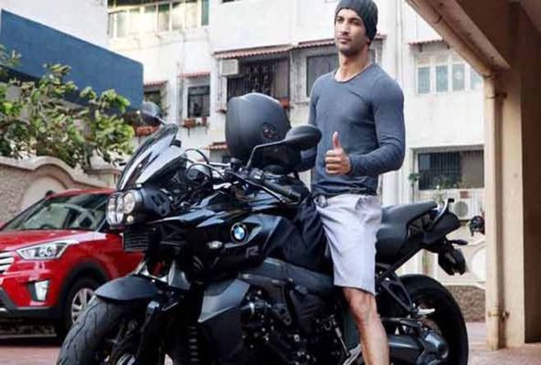 sushant singh rajput bmw bike