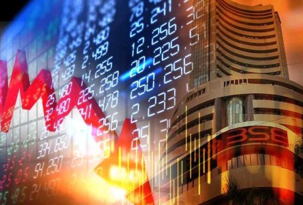 Big fall in the stock market, Sensex slips 660 points, Nifty ...
