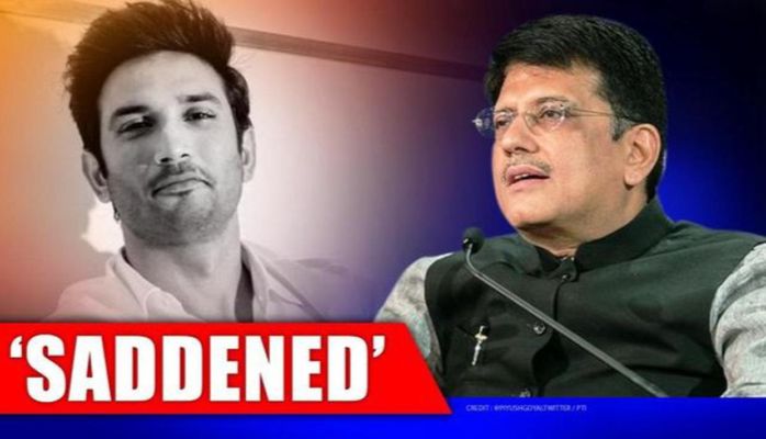 Railway Minister Piyush Goyal Mourns Multi Talented Actor Sushant Singh Rajput S Death Republic Tv English Dailyhunt dailyhunt