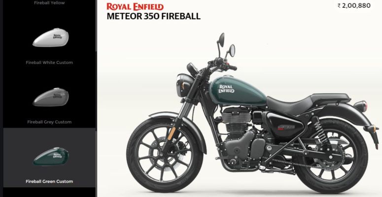 royal enfield meteor 350 backrest