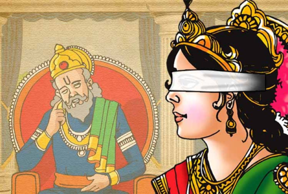 Mahabharata: Click here to know with whom Dhritarashtra formed an illegal  relationship one night - News Crab | DailyHunt