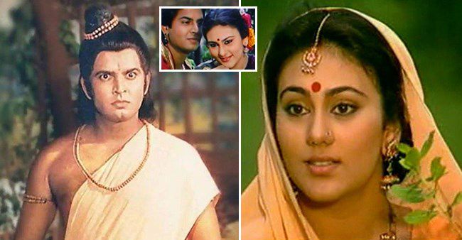 Netizens In Awe As Ramayan S Lakshman Aka Sunil Lahri Posts Romantic Pic With Sita Aka Dipika Chikhlia Laughingcolours English Dailyhunt Dipika chikhalia remembered the time when ramayan cast did not even realize that there was a snake on sets. lakshman aka sunil lahri