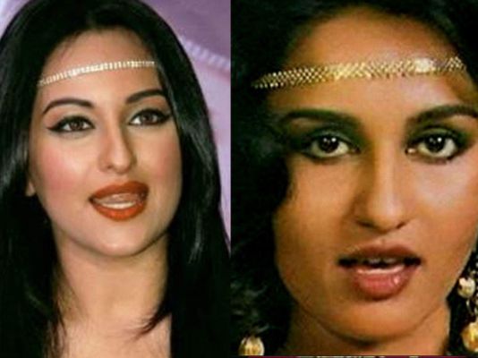 Reena Roy And Sonakshi / However, rina roy commented for the first time