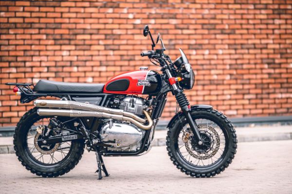 royal enfield scrambler bike