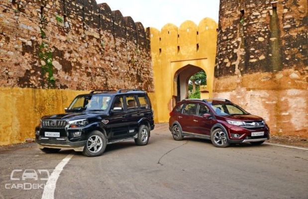 Honda Br V Vs Mahindra Scorpio Comparison Review Car Dekho English Dailyhunt