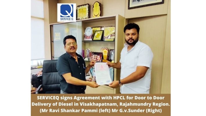 Door to Door Diesel delivery Push: HPCL signs EOI with ServiceQ.