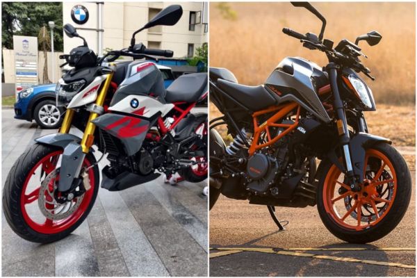 Bmw G 310 R Bs6 Vs Ktm 390 Duke Bs6 Photo Comparison Gallery Bike Dekho Dailyhunt