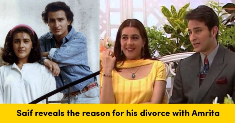 Saif Ali Khan Disclosed The Real Reason Behind Divorce With Amrita Singh Rvcj Dailyhunt Lite news dailyhunt