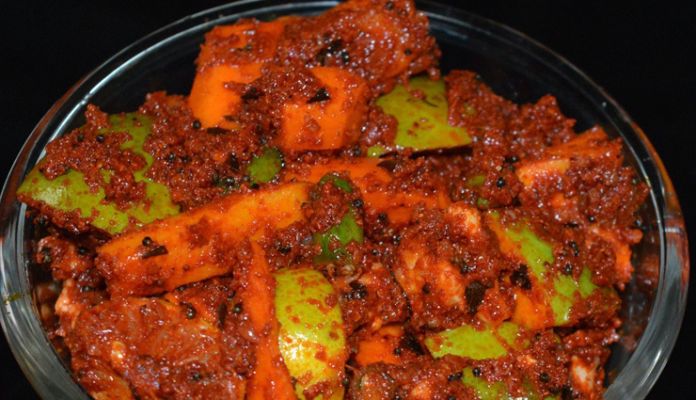 how to make mirachi lonche in marathi fonts