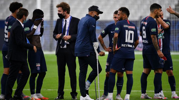 Paris Saint-Germain 1-0 Saint-Etienne: Mbappe injury overshadows ...
