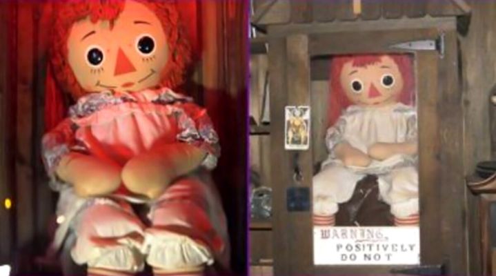 annabelle stuffed doll