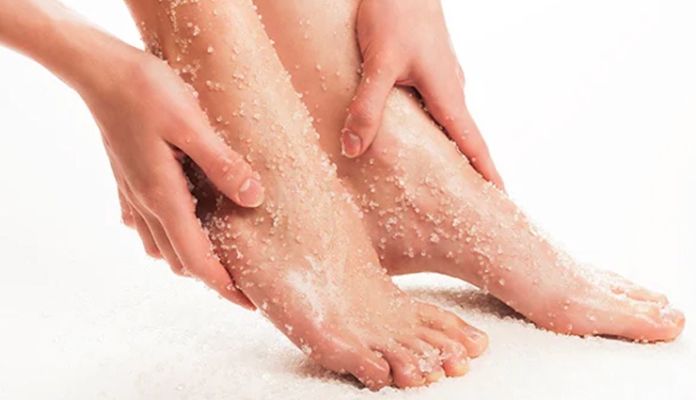 removing rough dry skin on feet