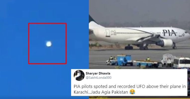 Jaadoo Gaya Twitter Flooded With Hilarious Tweets As Pakistani Pilot Allegedly Saw Ufo Rvcj Dailyhunt