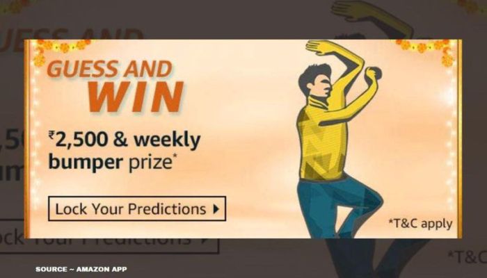Frem Fordøjelsesorgan Socialisme Amazon Guess And Win Quiz Answers Oct 6: Win Rs 2,500 Pay Balance & OnePlus  8 - Republic TV English | DailyHunt