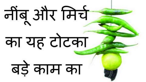 क्या आप जानते हैं कि नींबू-मिर्ची का टोटका क्यों करते हैं लोग, अगर नहीं तो सच्चाई जान लीजिए - Live Jagran | DailyHunt