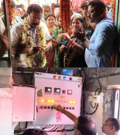 କିଚେନ କୁଇନ୍ ଲେୟାର ଫଲ୍ୟୁଟି ଫାର୍ମର ଶୁଭ ଉଦ୍‌ଘାଟନ କଲେ ବଧାୟକ ସଂଜୀବ ମଲ୍ଲିକ