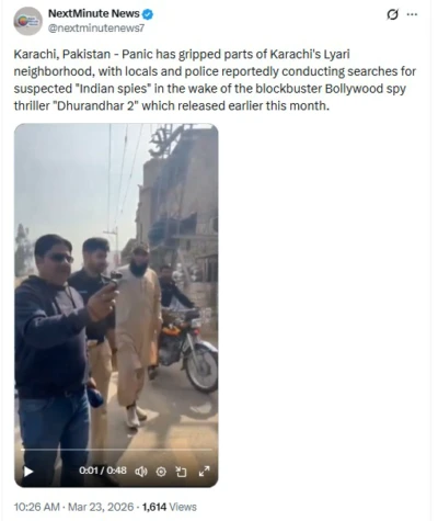 Pakistan Police Searching For 'Indian Spies' After 'Dhurandhar 2' Release? Here's Truth Behind Viral Clip