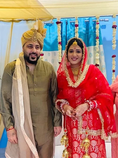 Rapper Badshah and Punjabi actress Isha Rikhi get married!