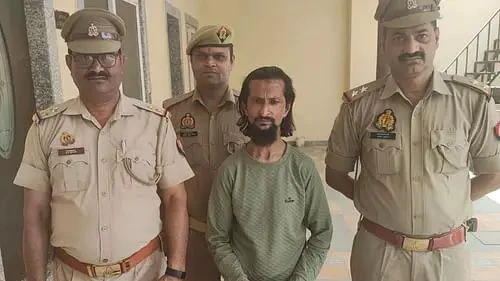 चुन-चुनकर मारने की धमकी देने वाला आरोपी गिरफ्तार, थाने में बोला- माफ कर दो... अब गलती नहीं होगी